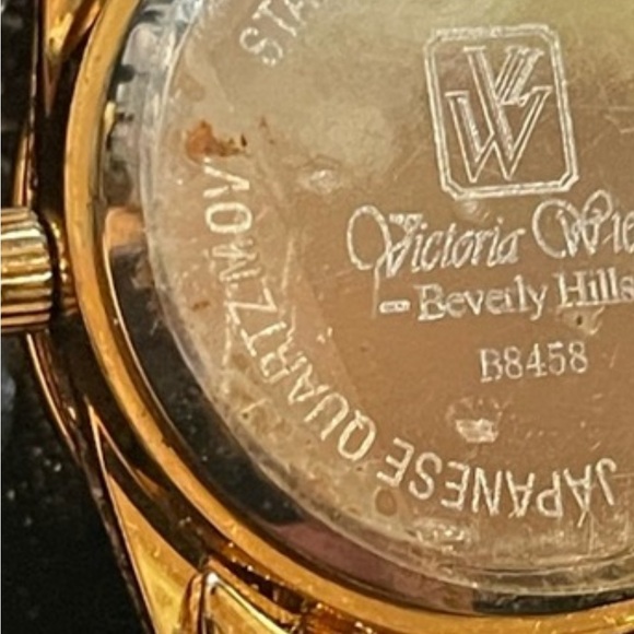 Victoria Weik Gold bling watch (new condition) main image 6